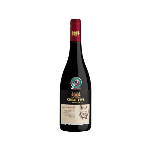 Great Five Reserve Cape Premier Red 2018 Premium Wine from South Africa