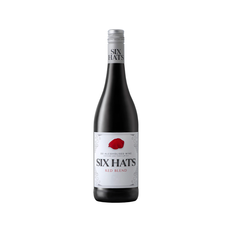 Six Hats De-Alcoholised Red Blend 2019 Wine from South Africa in Hong Kong