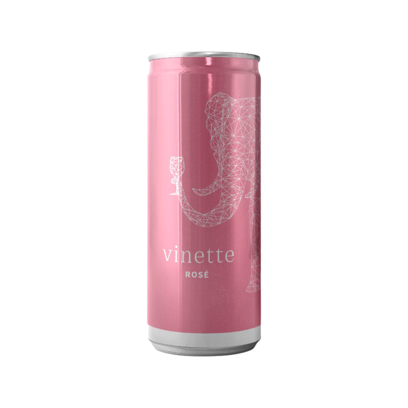Wine cans HK - Rosé from Vinette for a beach day